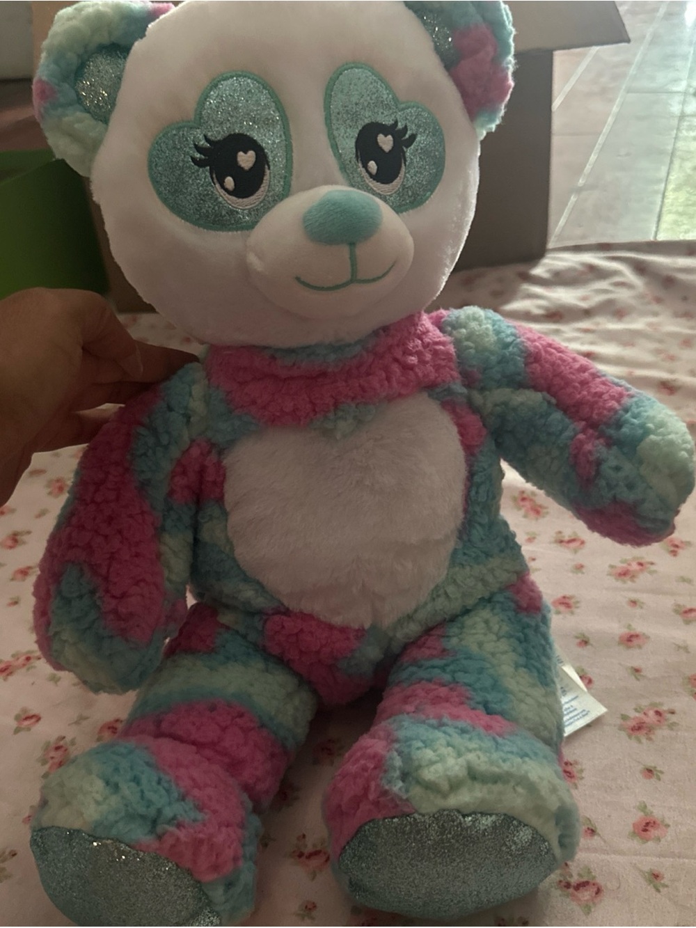 Build a bear cotton candy panda bear